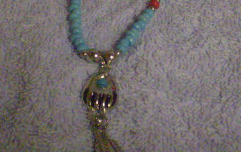 Earrings and pendant, 'Legend of the Dream Catcher